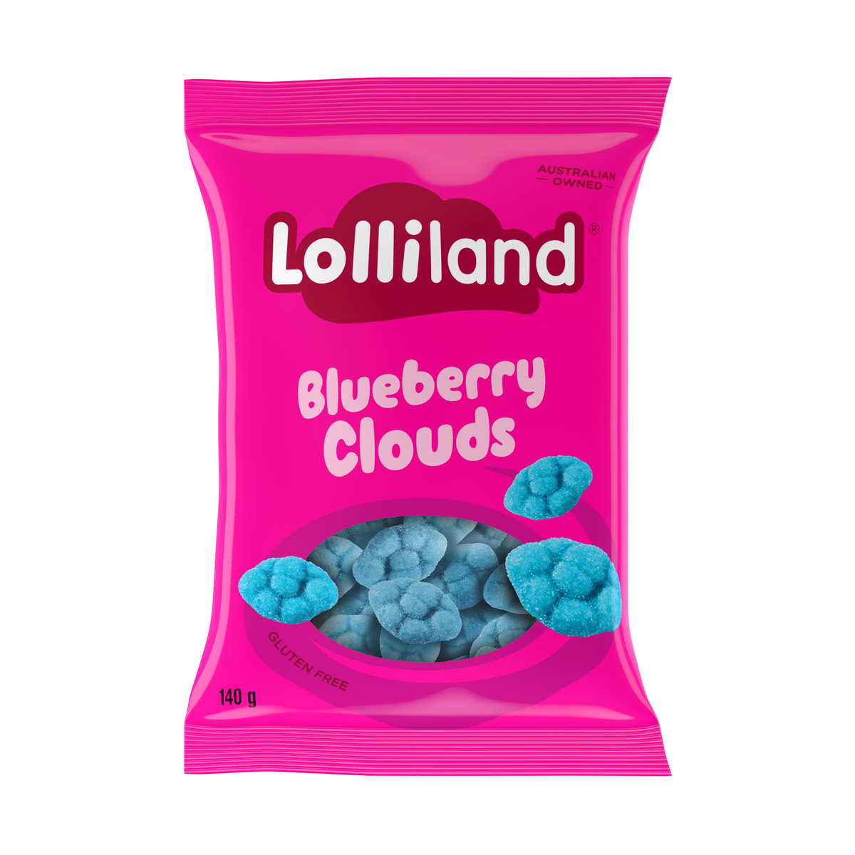 Lolliland Blueberry Clouds 140g - Dollars and Sense