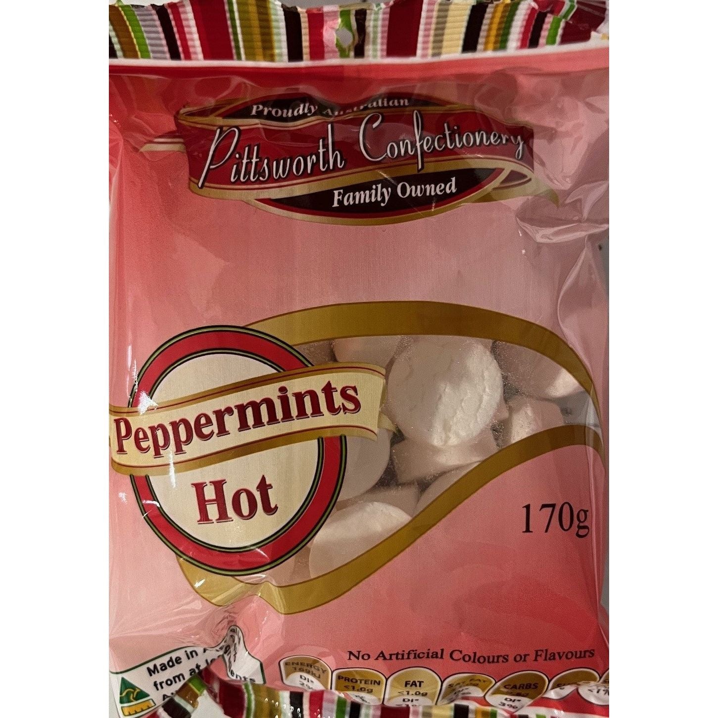 Dusted Peppermints - Extra Strong - Dollars and Sense