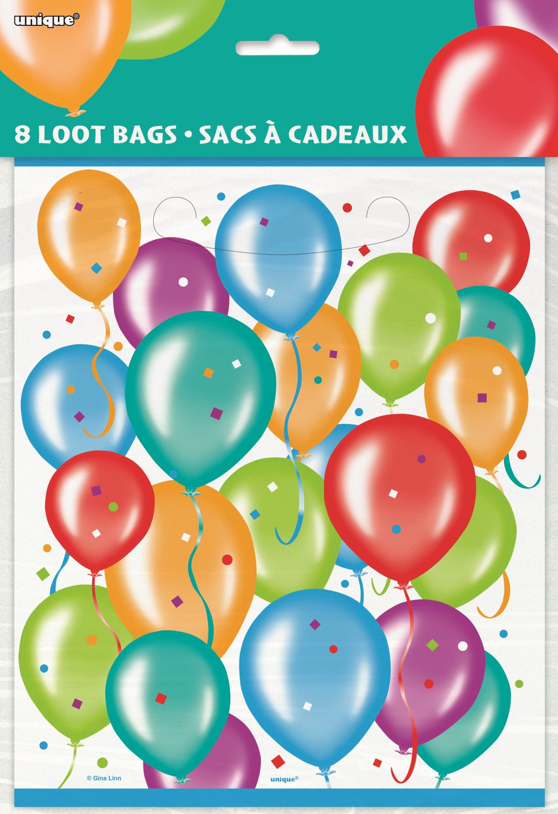 Loot Party Bags - Balloons - Dollars and Sense