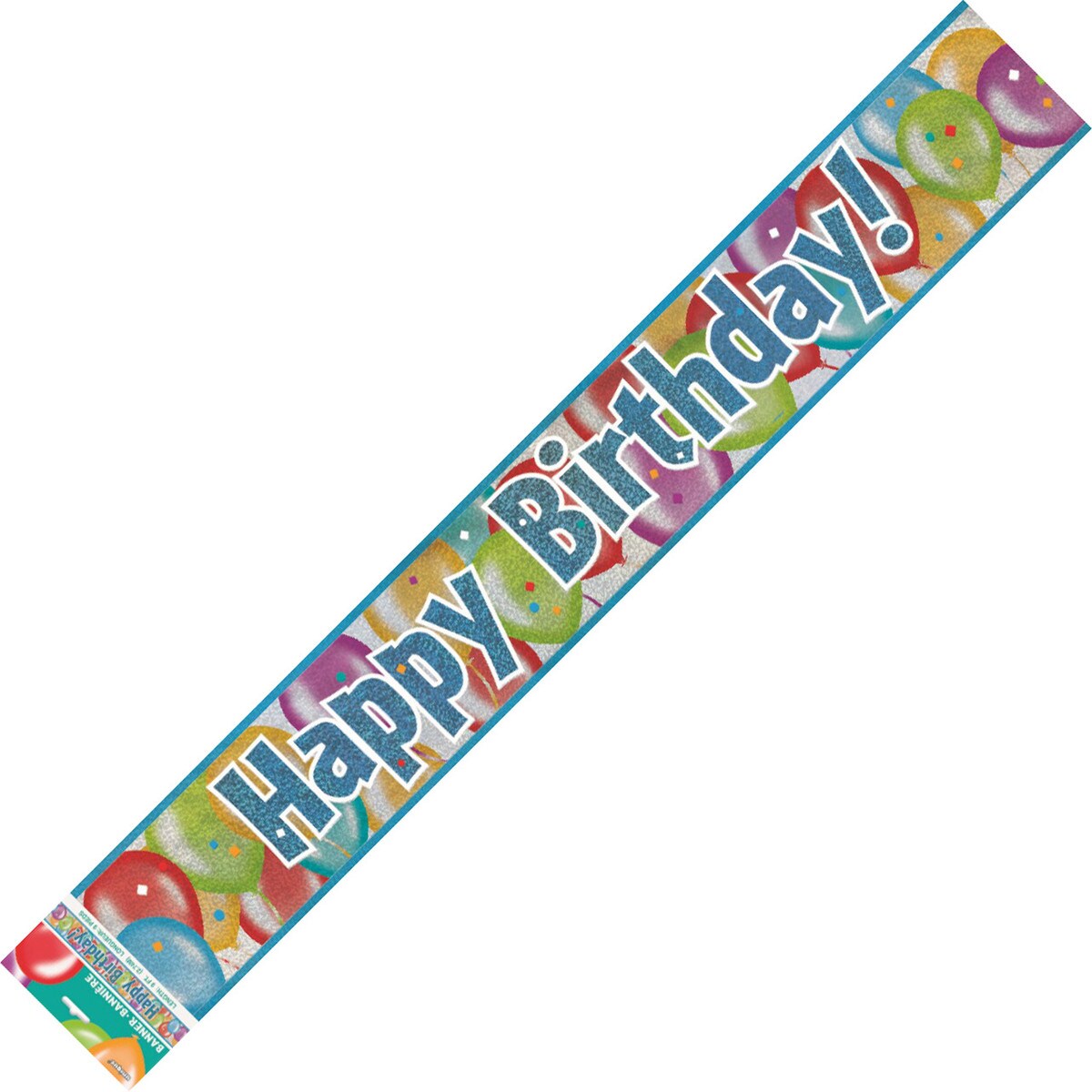 Prism Banner Balloon  Birthday - Dollars and Sense