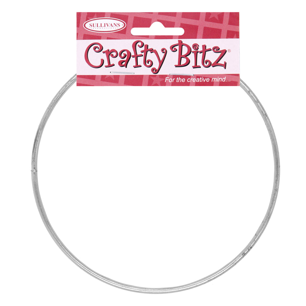 Crafty Bitz Metal Ring Silver - Small - Dollars and Sense