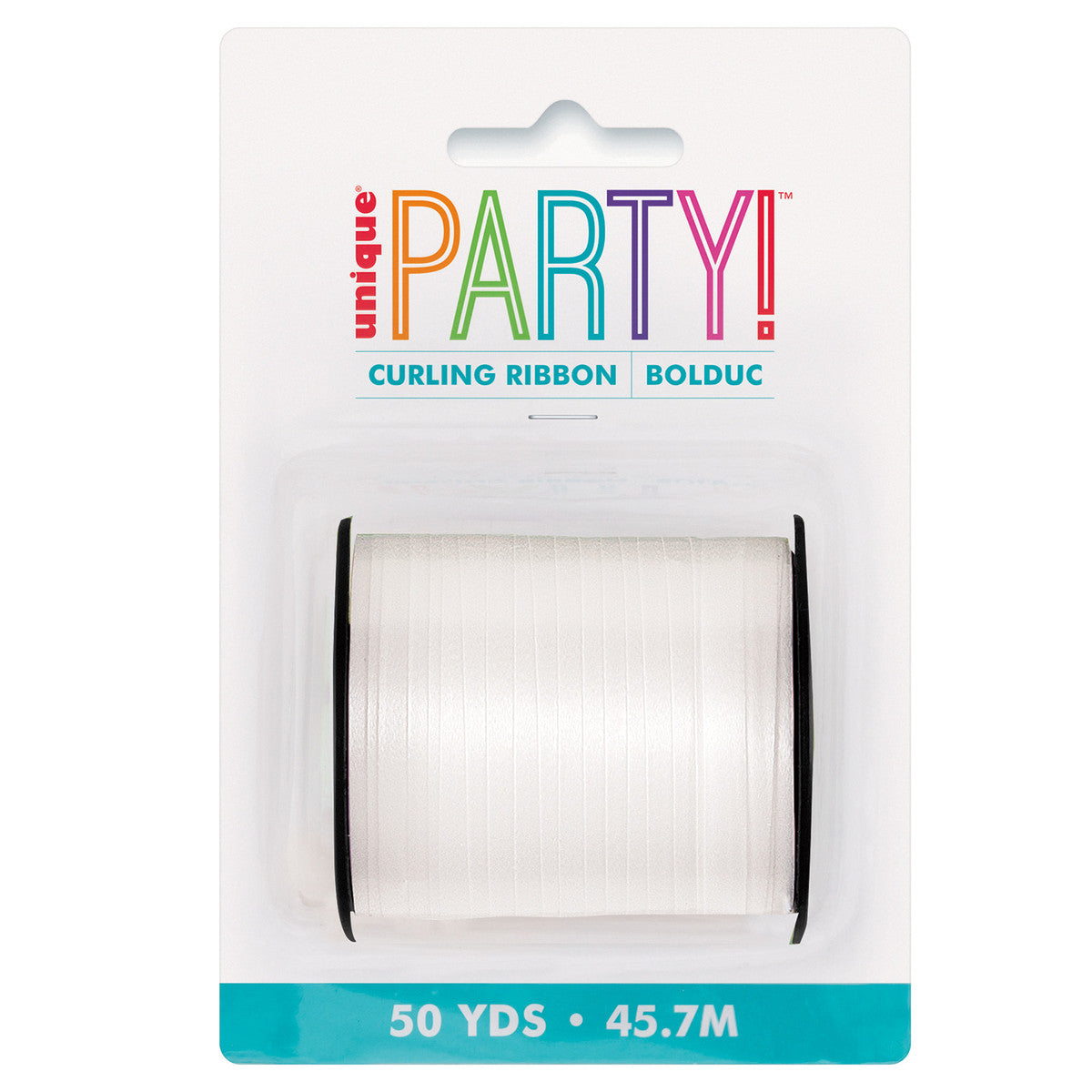 Curling Ribbon White 91.4m