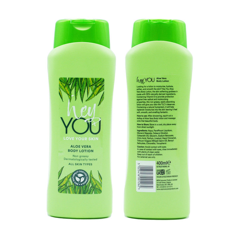 Hey You Body Lotion - Aloe Vera - Dollars and Sense