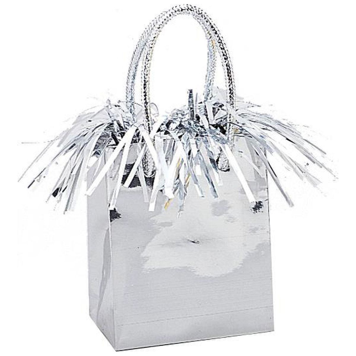 Gift Bag Balloon Weight - Silver - Dollars and Sense