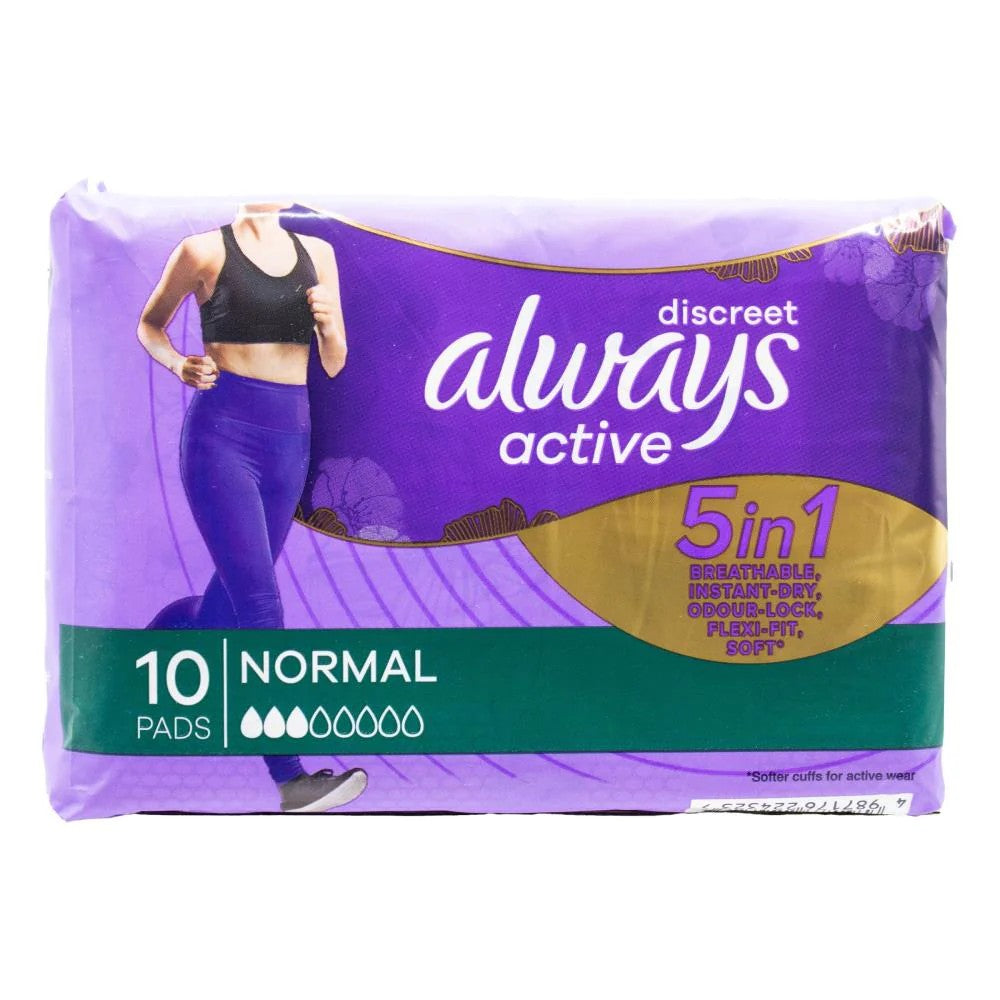 Always pk10 Pads Discreet 5 In 1