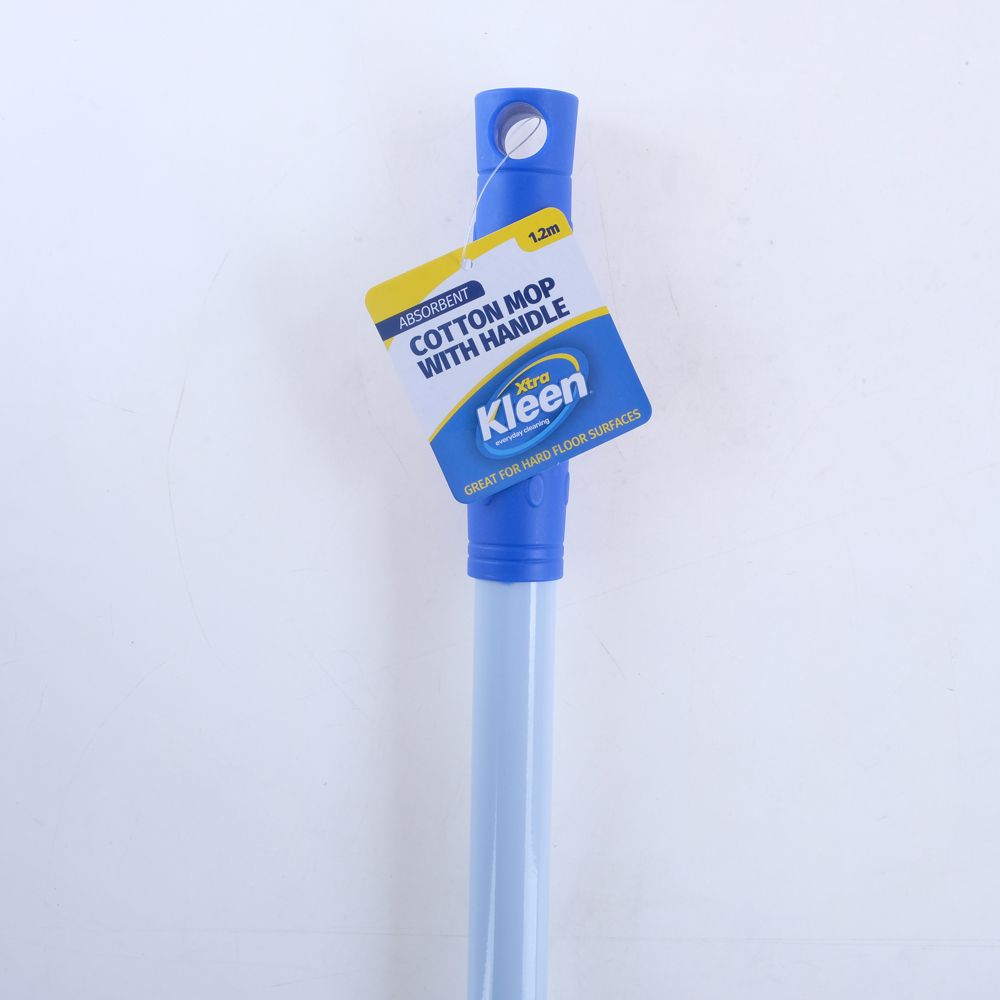 Mop Head with Handle - Cotton - Dollars and Sense
