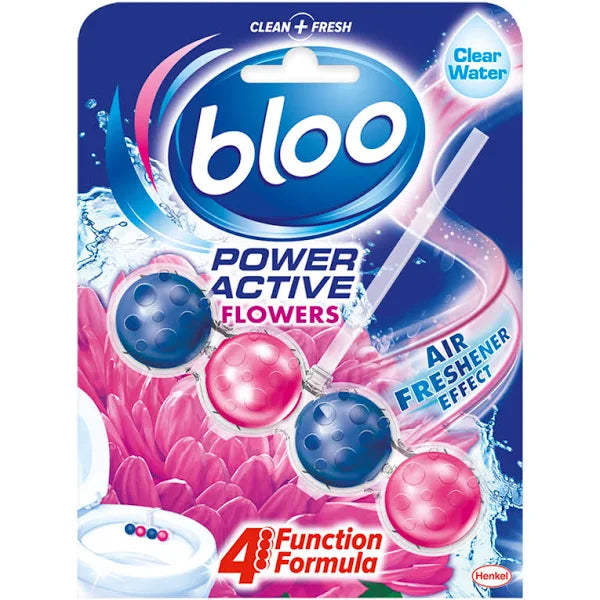 Bloo Power Active Water Toilet Rim Block Flower - Dollars and Sense