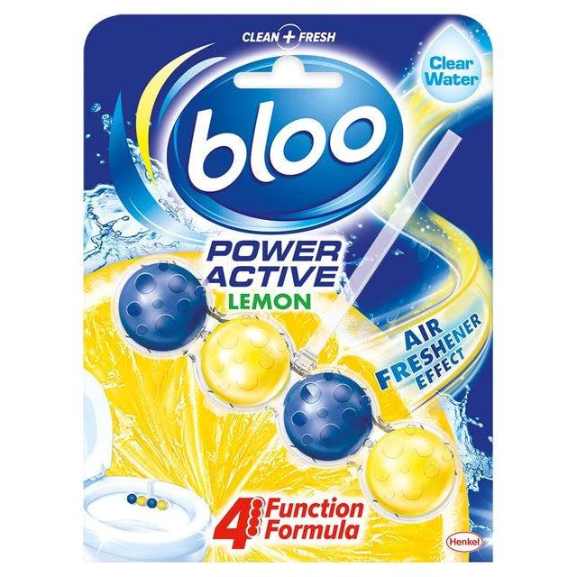 Bloo Power Clear Water Toilet Rim Block Lemon & Mint - Dollars and Sense