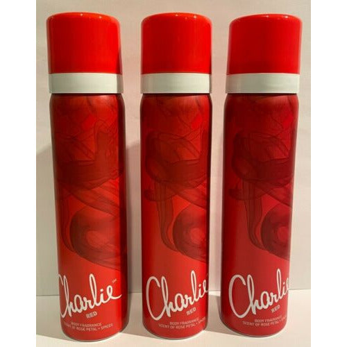 Revlon Charlie Red Body Spray Rose Petal and Spices - Dollars and Sense