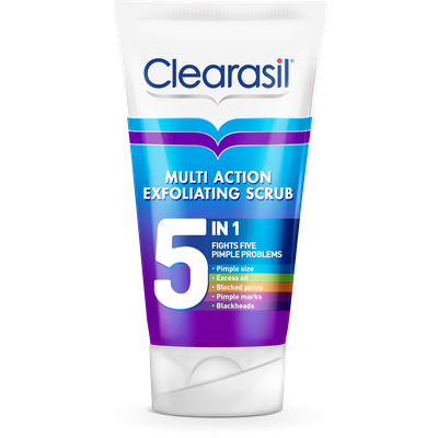 Clearasil 5 In 1 Exfoliating Scrub - Dollars and Sense