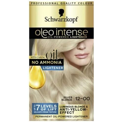 Schwarzkopf Oleo Intense Hair Lightener Silver Blonde 12-00 - Dollars and Sense