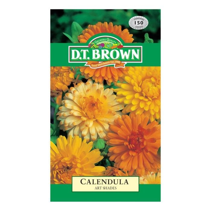 DT Brown Calendula Art Shades Seeds