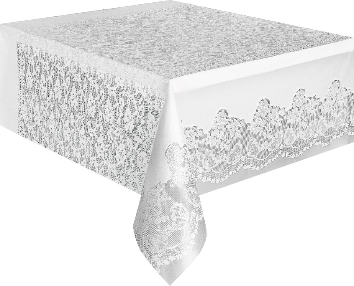 Tablecover - White Lace