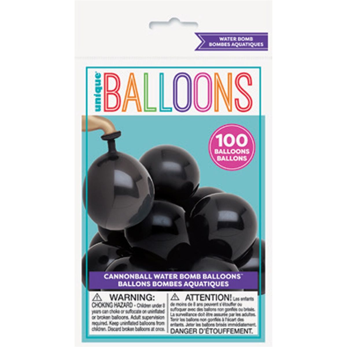 Cannonball Water Bomb Balloons - Jet Black - Dollars and Sense