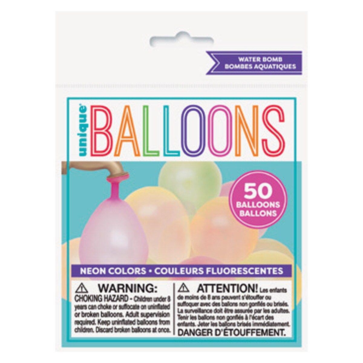 Water Bomb Balloons - Neon Colours - Dollars and Sense