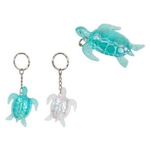 Acrylic Turtle Keyring 2 Asstd - Dollars and Sense