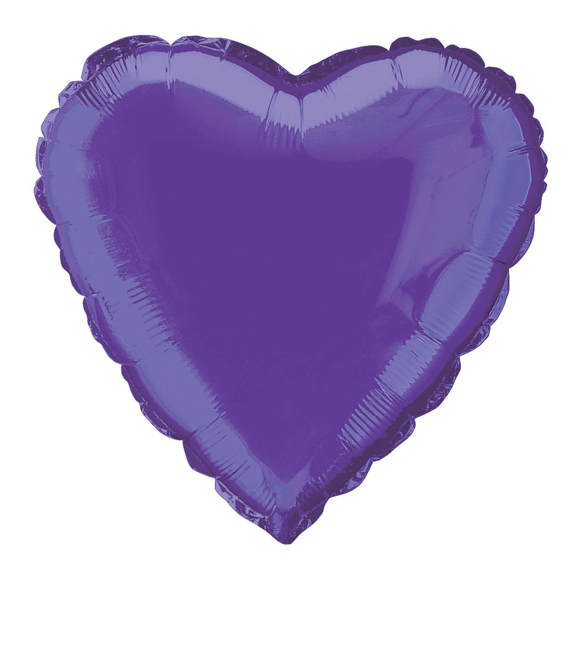 Heart Foil Balloon - Purple - Dollars and Sense
