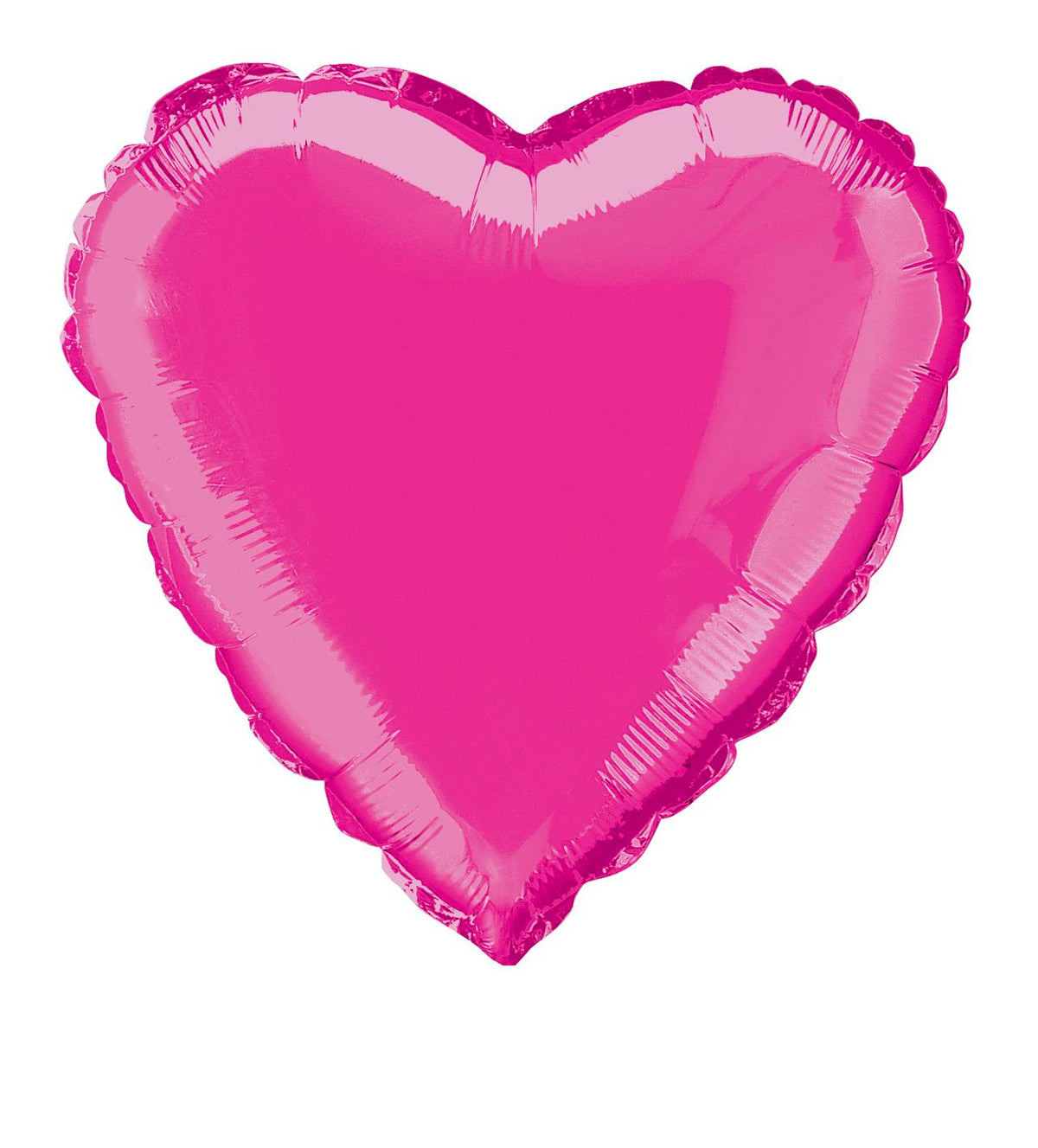 Heart Foil Balloon - Hot Pink - Dollars and Sense