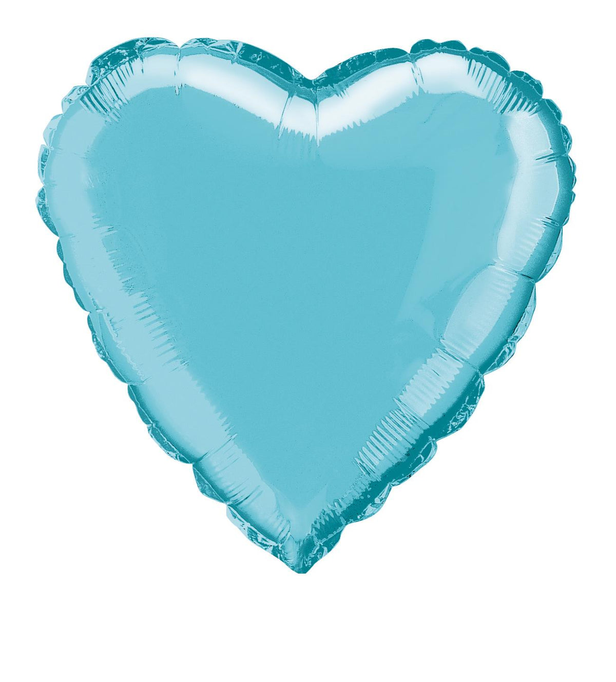 Heart Foil Balloon - Powder Blue - Dollars and Sense