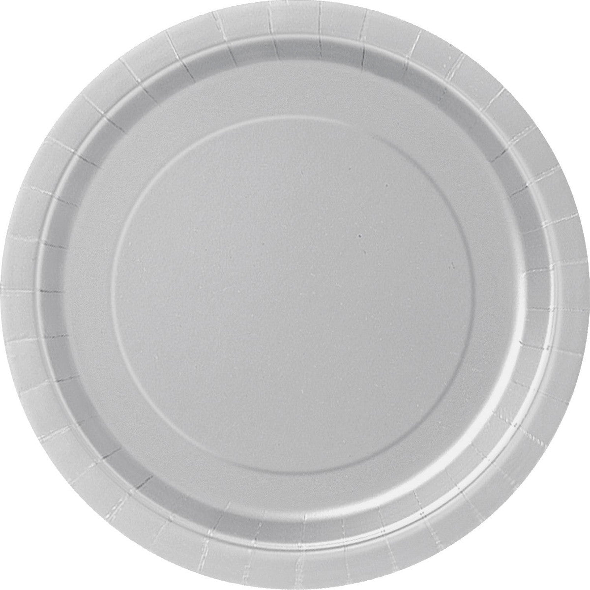 Paper Plates - Silver - Dollars and Sense