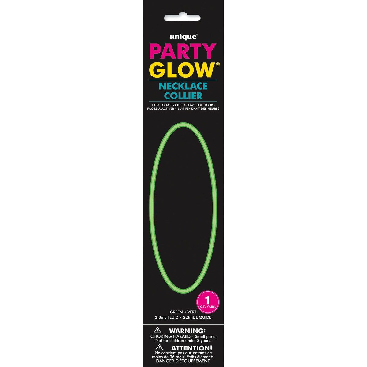 Glow Necklace - Green - Dollars and Sense