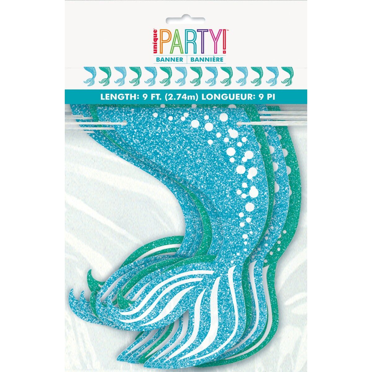 Glitter Garland - Mermaid - Dollars and Sense