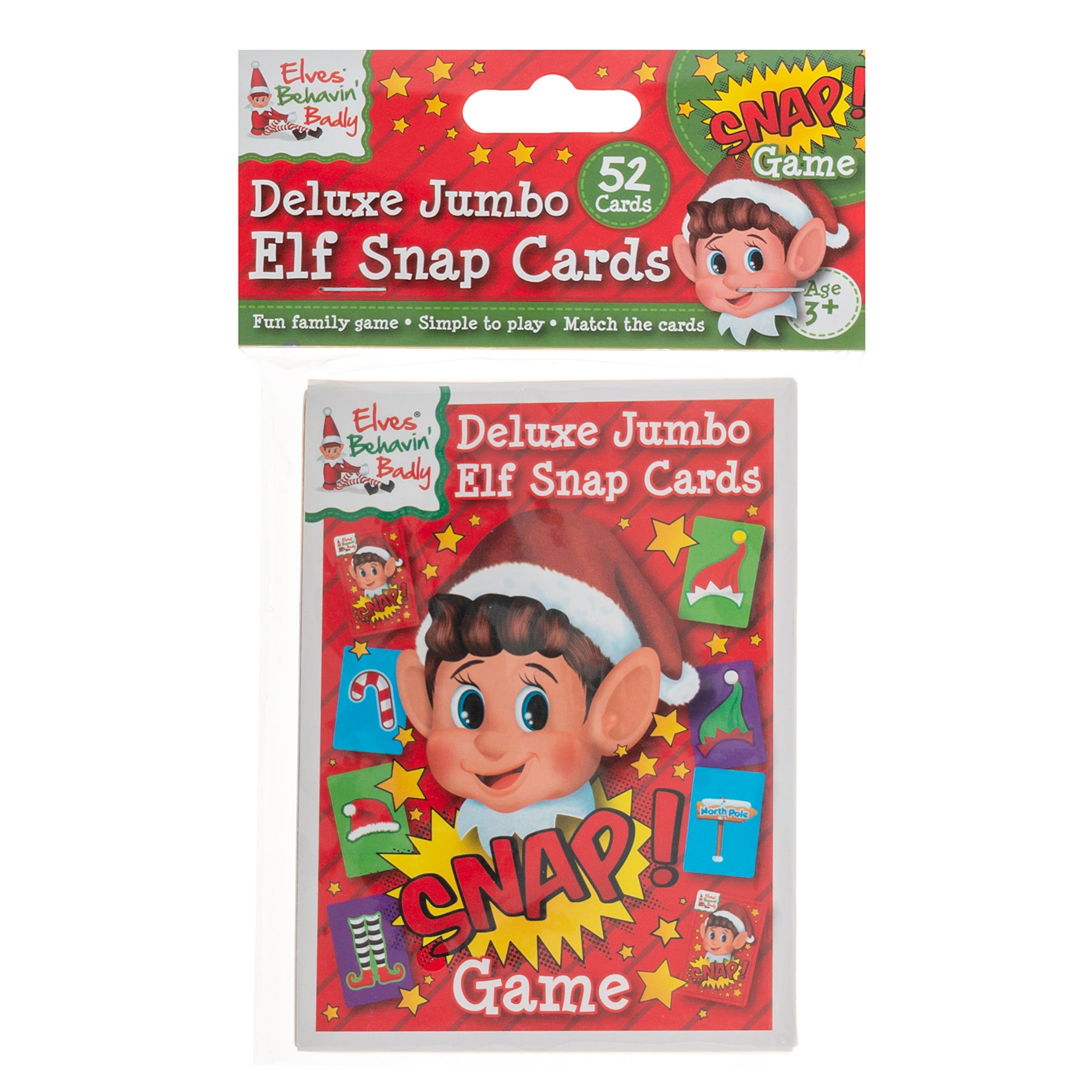 Christmas Elf Snap Cards - Jumbo - Dollars and Sense