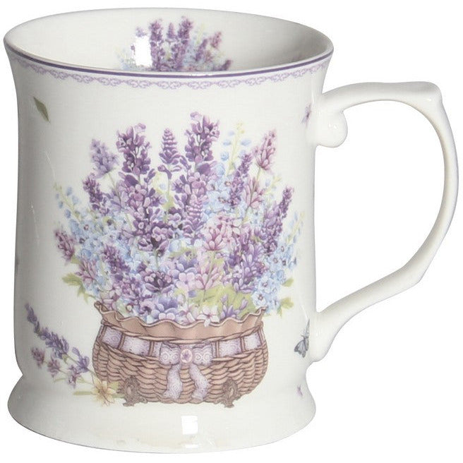Vintage Lavender Mug 415cc - Dollars and Sense