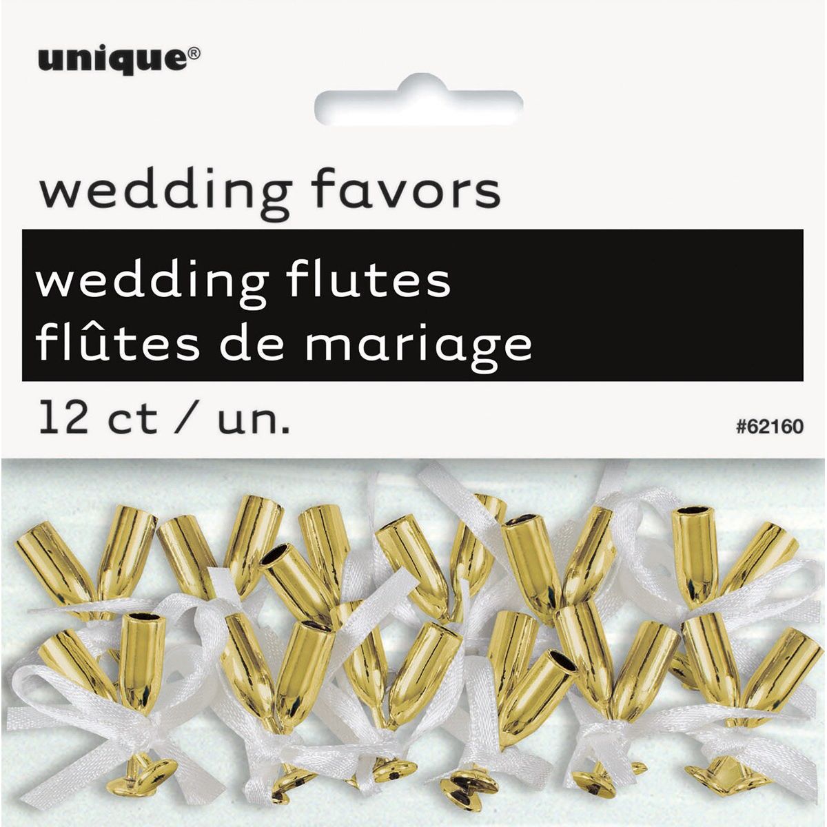 Mini Champagne Flutes - Gold - Dollars and Sense