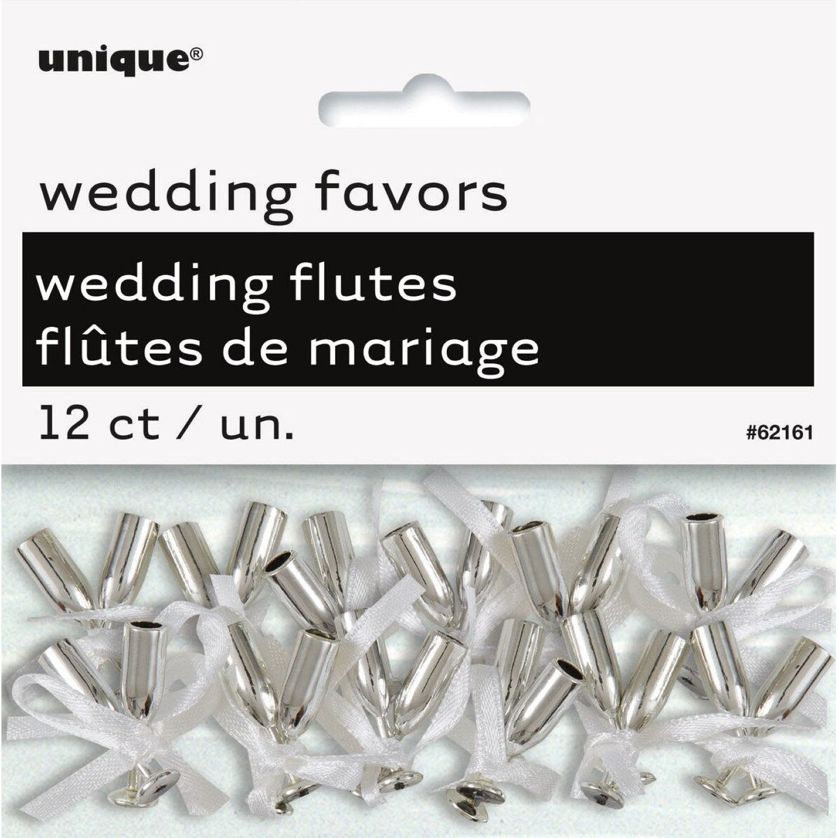 Mini Champagne Flutes - Silver - Dollars and Sense