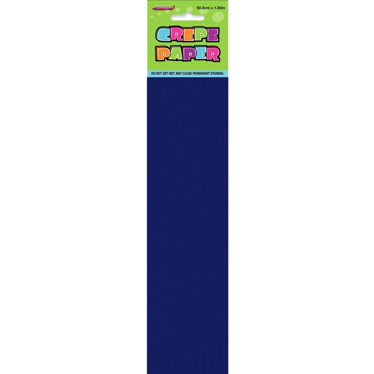 Crepe Paper - True Navy Blue - Dollars and Sense