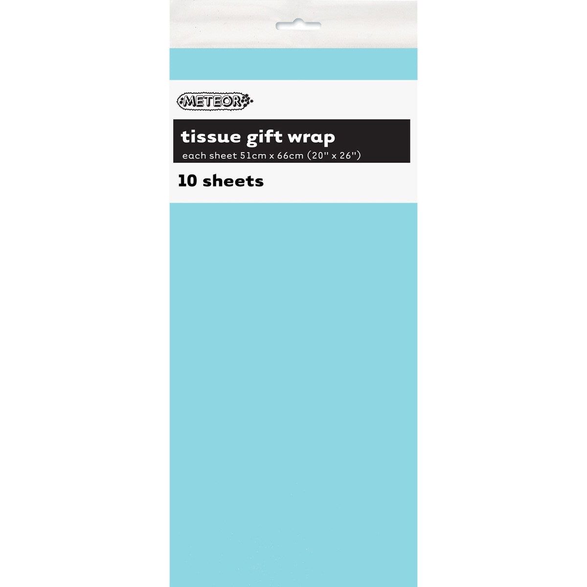 Tissue Sheets - Caribbean Teal - Dollars and Sense