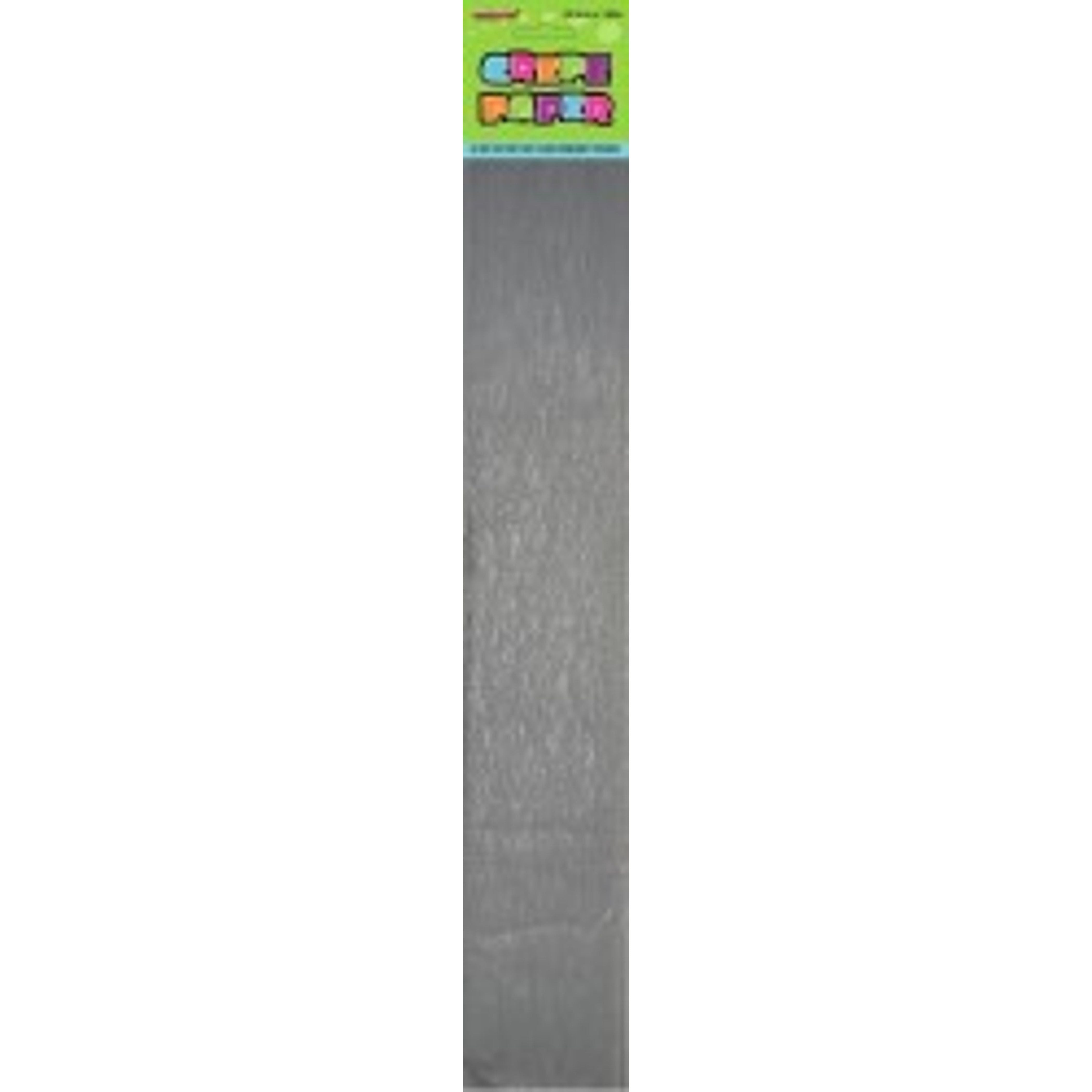 Crepe Paper - Met Silver - Dollars and Sense