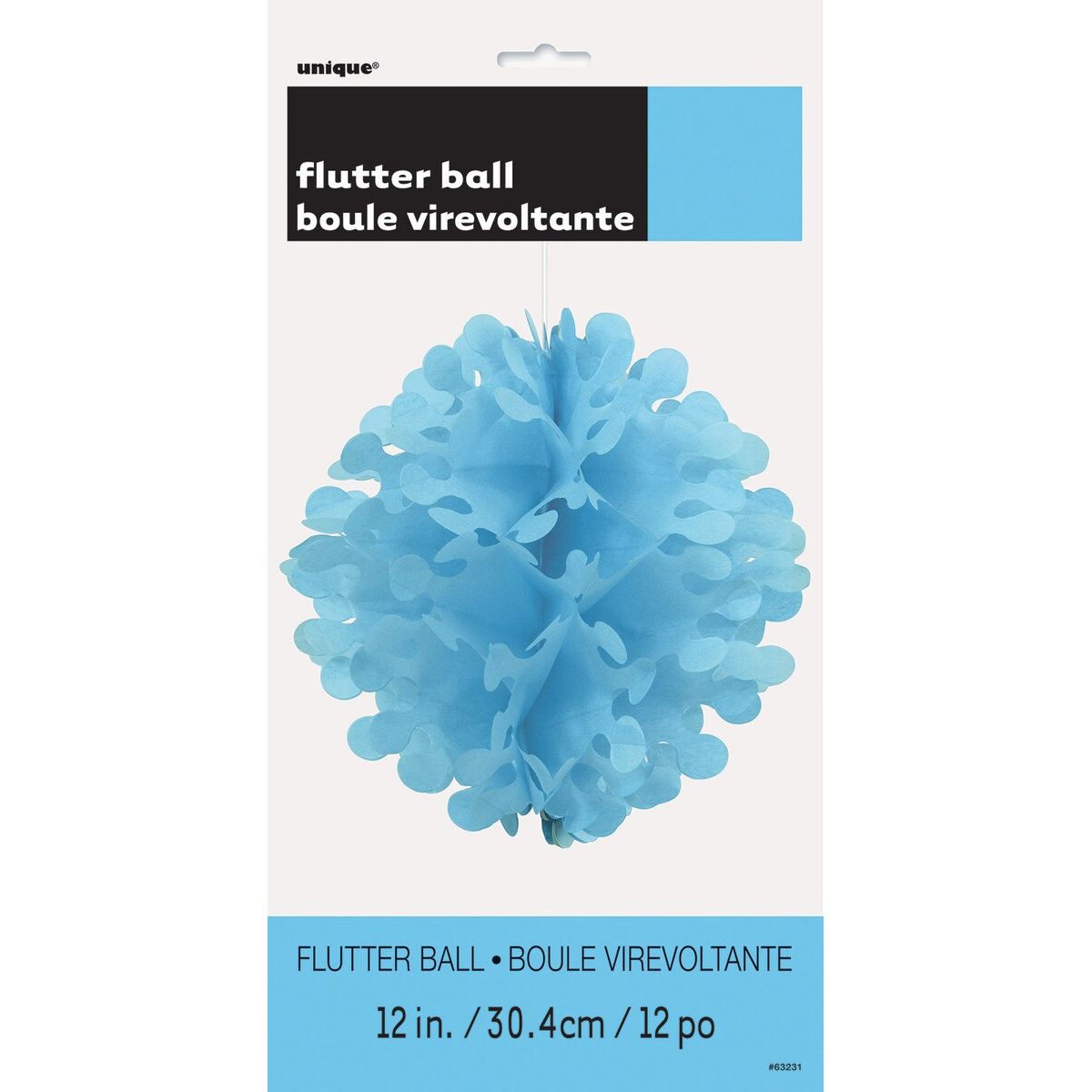 Flutter Ball Decoration - Powder Blue - Dollars and Sense