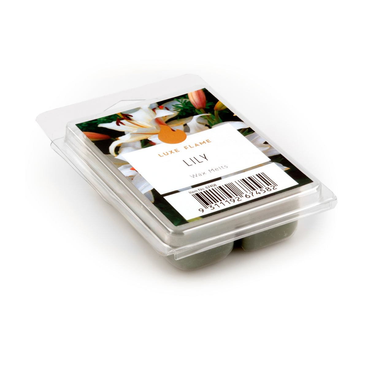 Lily Scented Wax Melts - 6 Blocks - 7.5 x 11 x 2.5cm - Dollars and Sense
