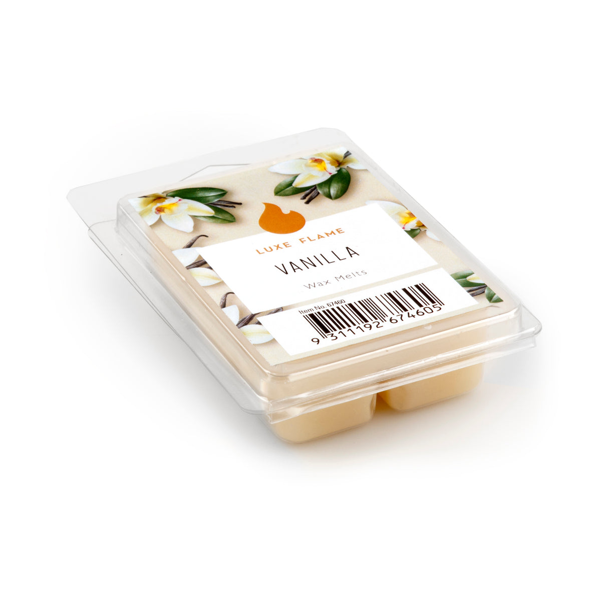 Vanilla Scented Wax Melts - 6 Blocks - 7.5 x 11 x 2.5cm - Dollars and Sense