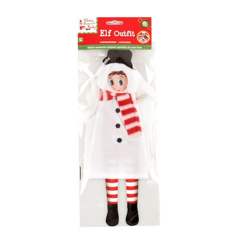 Xmas Elves Plush Snowman Outfit Default Title
