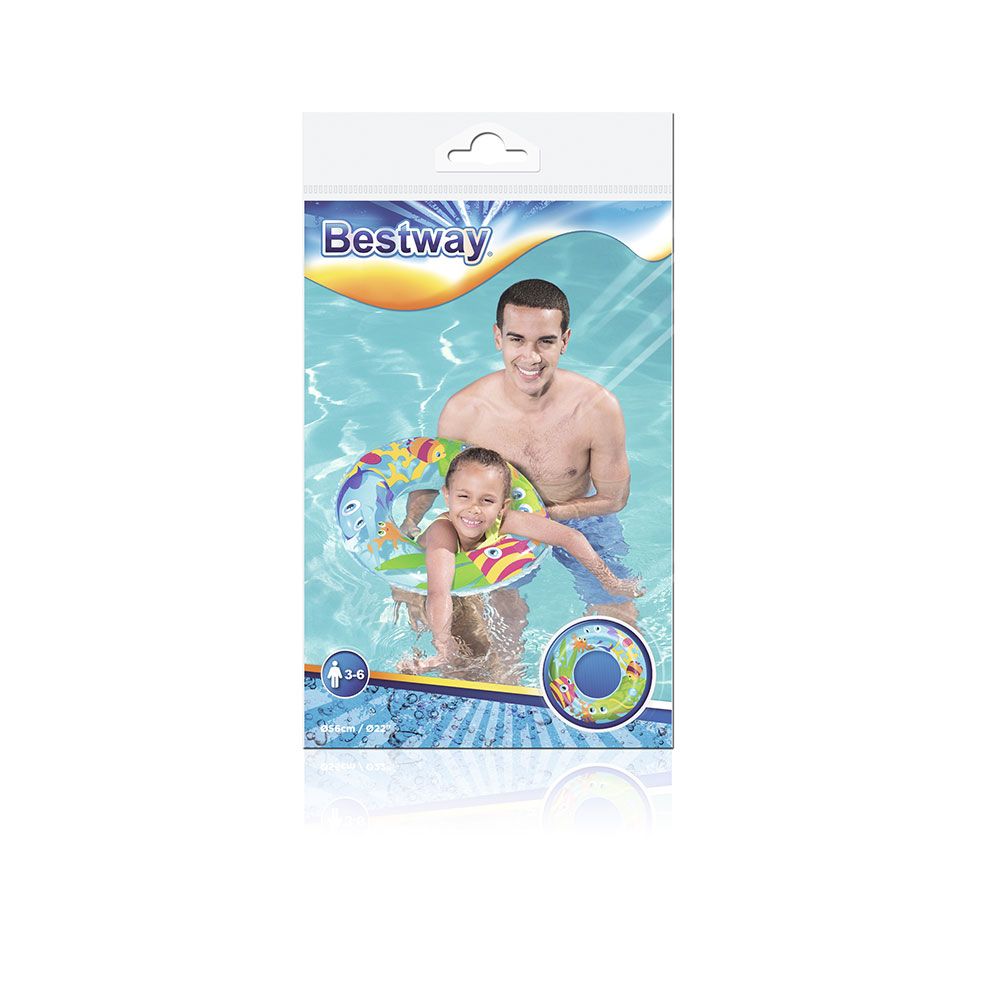 Bestway Swimring Kids Design - 56cm 1 Piece Assorted