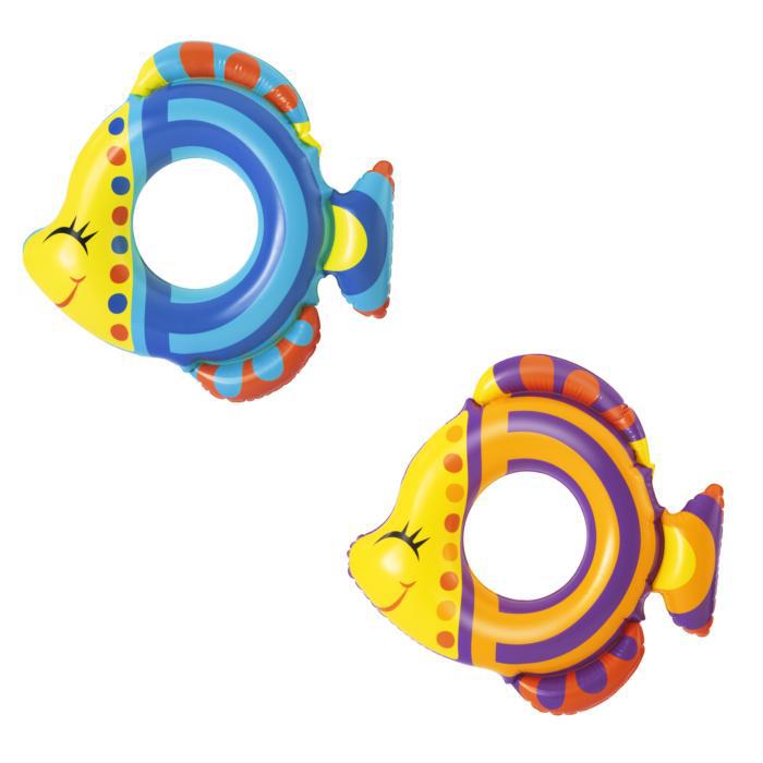 Bestway Friendly Fish Swim Ring - 81x76cm 1 Piece Assorted