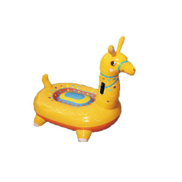 Bestway Inflatable Lama Ride-On For Kids Yellow ‰ÛÒ 129ÌÑ110cm