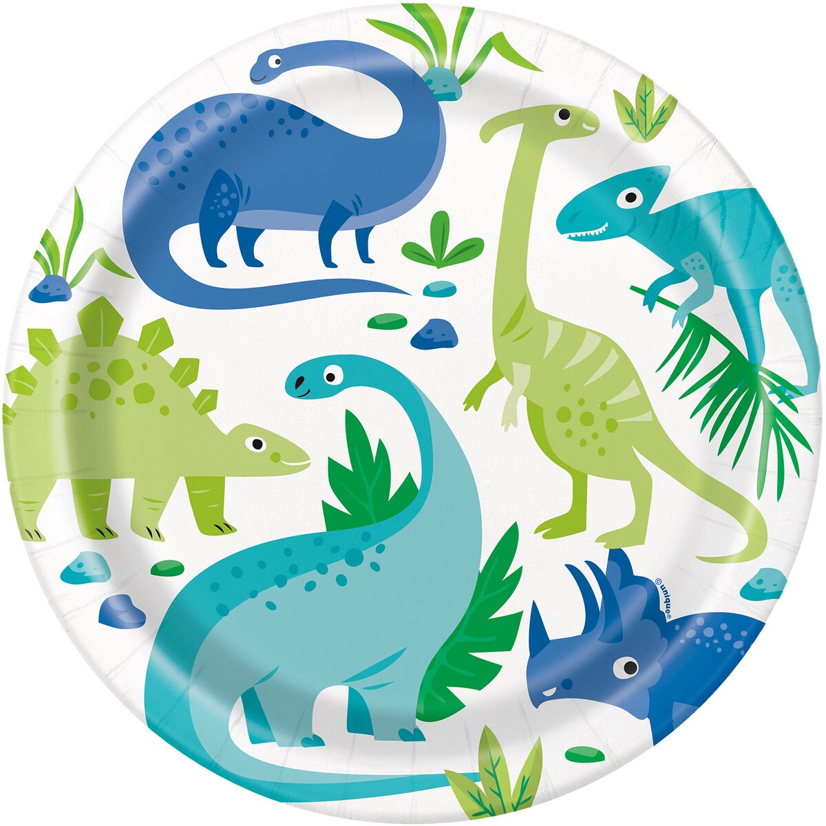 Paper Dinner Plates - Dinosaur - Dollars and Sense