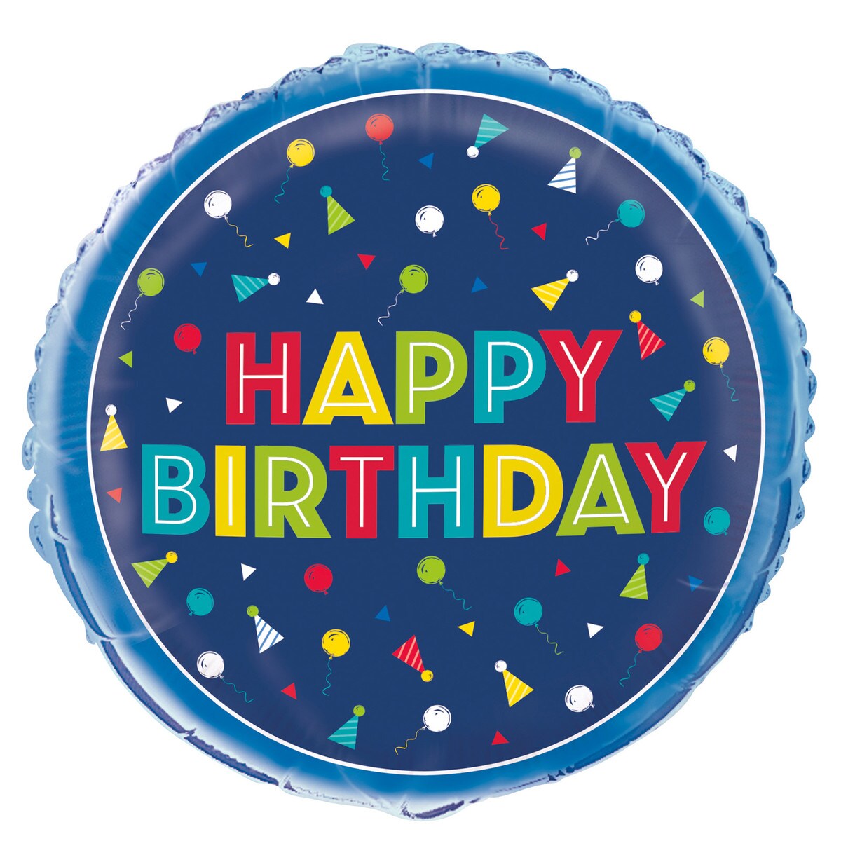 Happy Birthday Foil Balloon - Peppy - Dollars and Sense