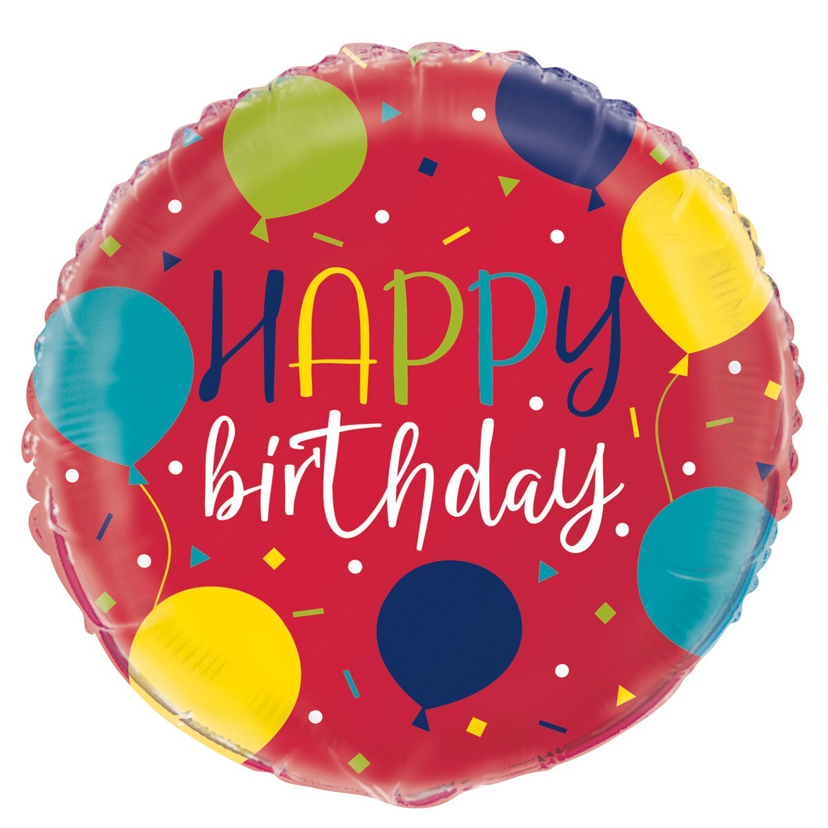 Happy Birthday Foil Balloon - Balloons