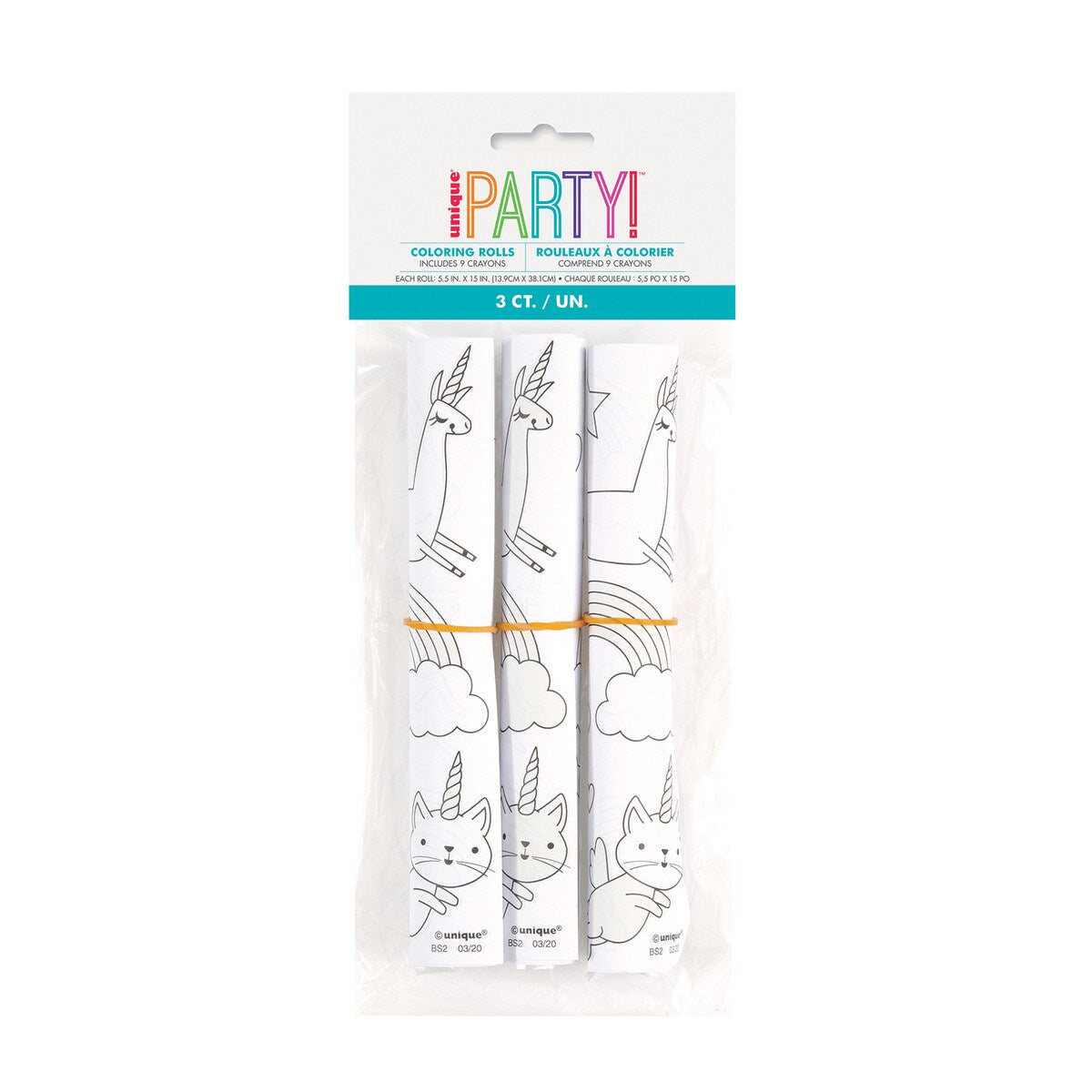 Unicorn Colouring Sets - Party Favors