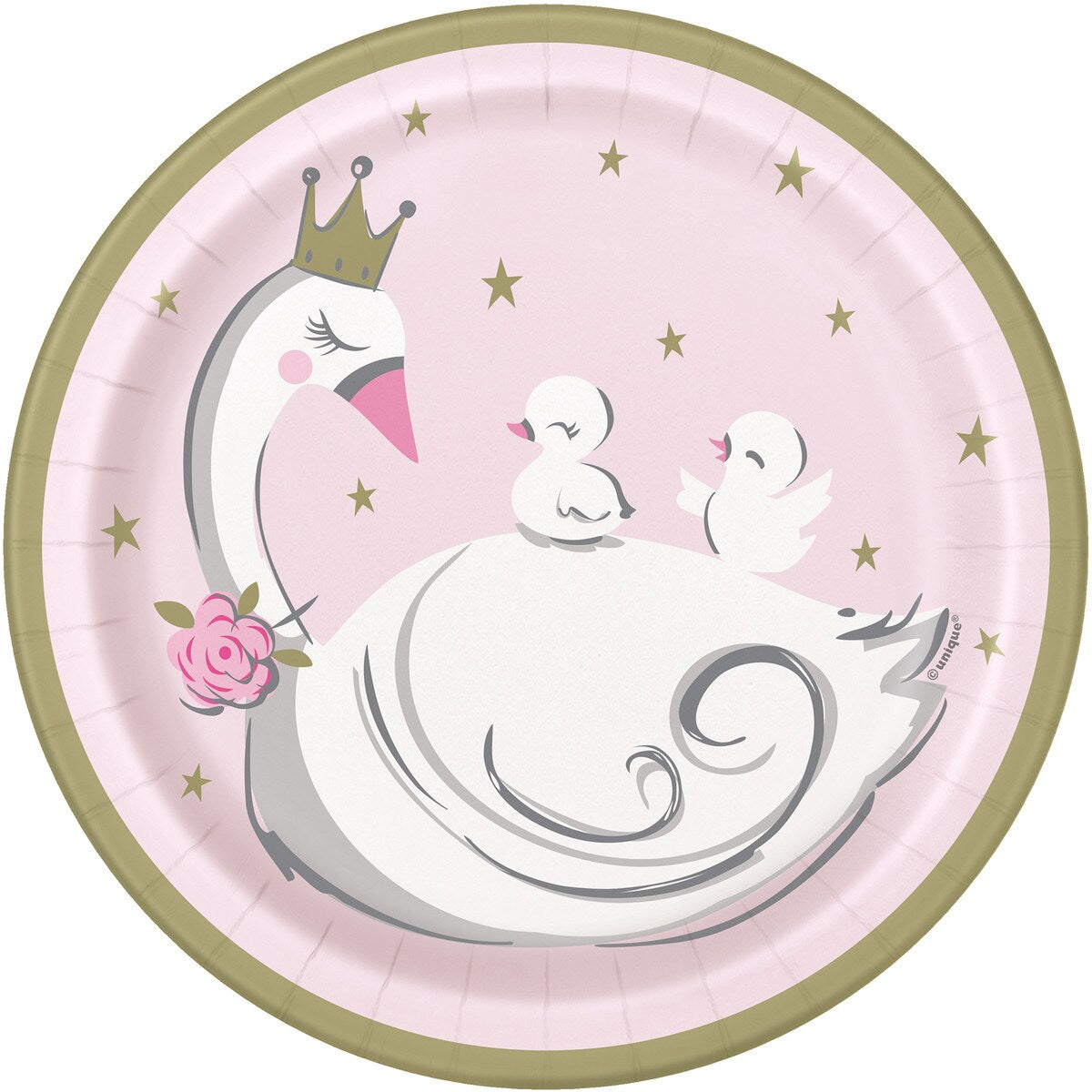 Paper Plates - Swan
