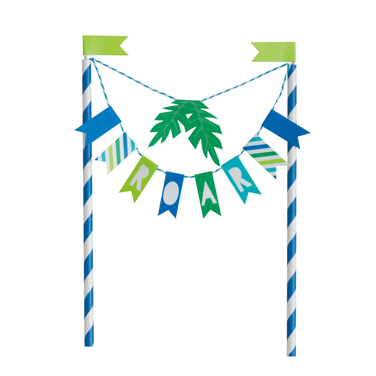 Roar Dinosaur - Bunting Cake Topper