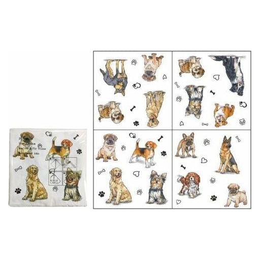 Dog Napkins 33x33cm 20 Pack - Dollars and Sense