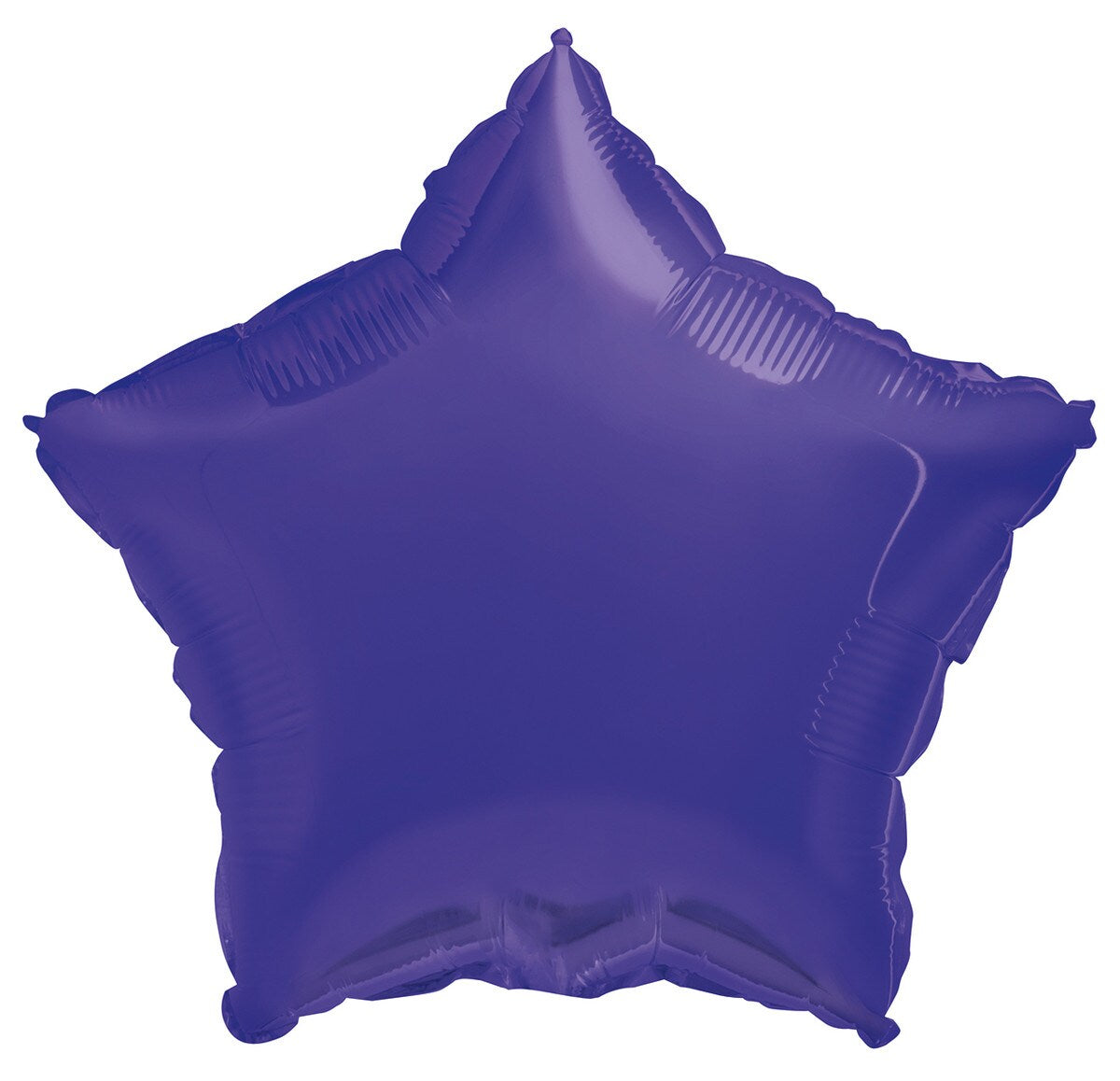 Foil Balloon Star - Deep Purple