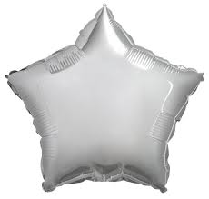 Foil Balloon Star - Silver - Dollars and Sense