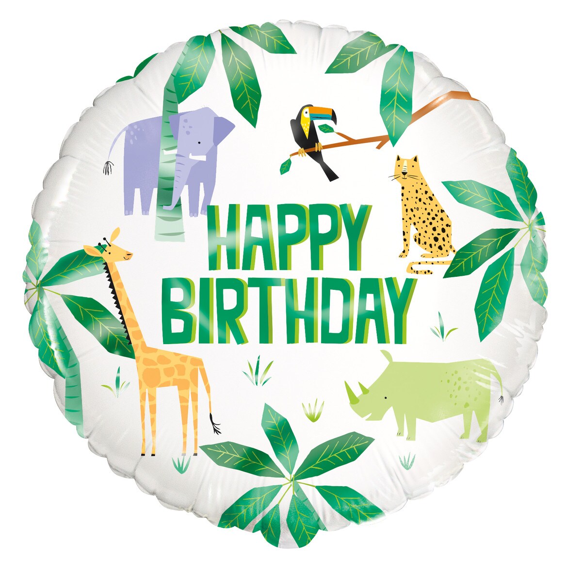 Foil Balloon - Animal Safari